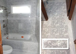 carrara-tile-bathtub-white-mosaic-floor