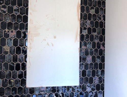 Olivenhain Project –  Bathroom Vanity Tile Design